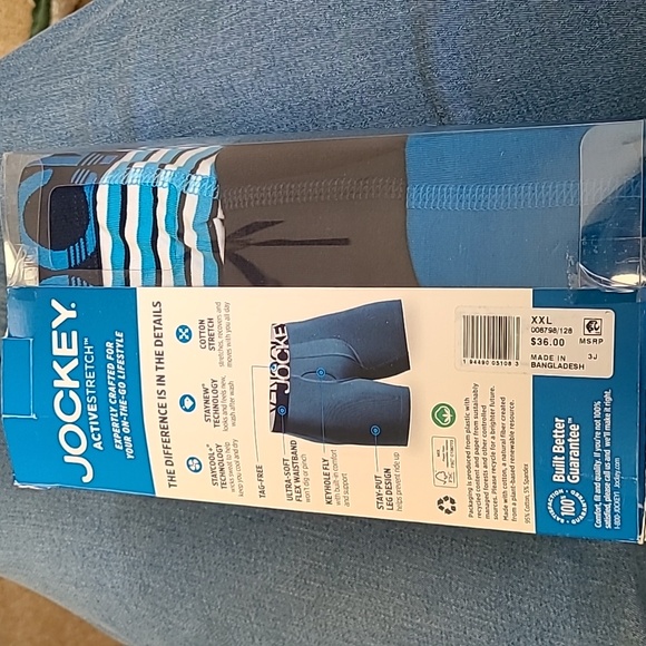 Mens Jockey boxer briefs 3 pack - Picture 2 of 4